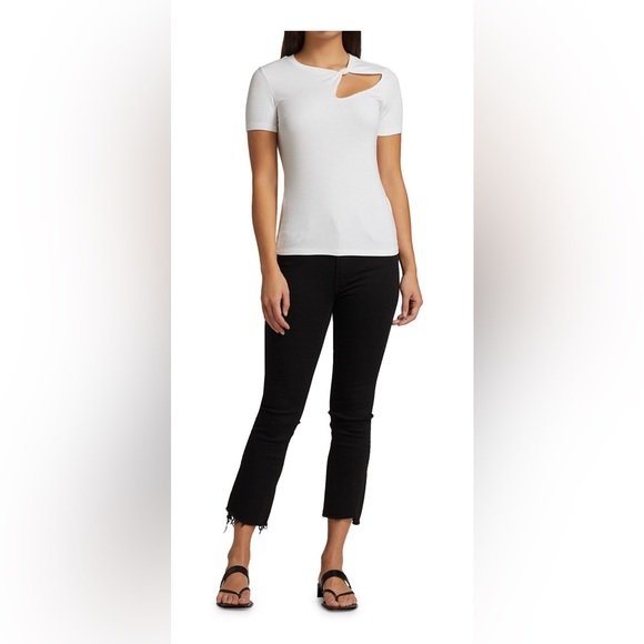 N:Philanthropy Rosey Cut-Out T-Shirt Size Medium - Picture 1 of 15